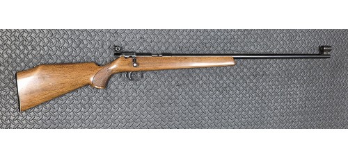 Anschutz (CIL) 180 .22LR Single Shot Bolt Action Rifle with Williams Peep Sights Used
